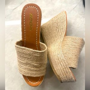 SODA Espadrilles wedges